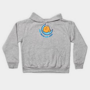 Bitcoin - just relax and hodl Kids Hoodie